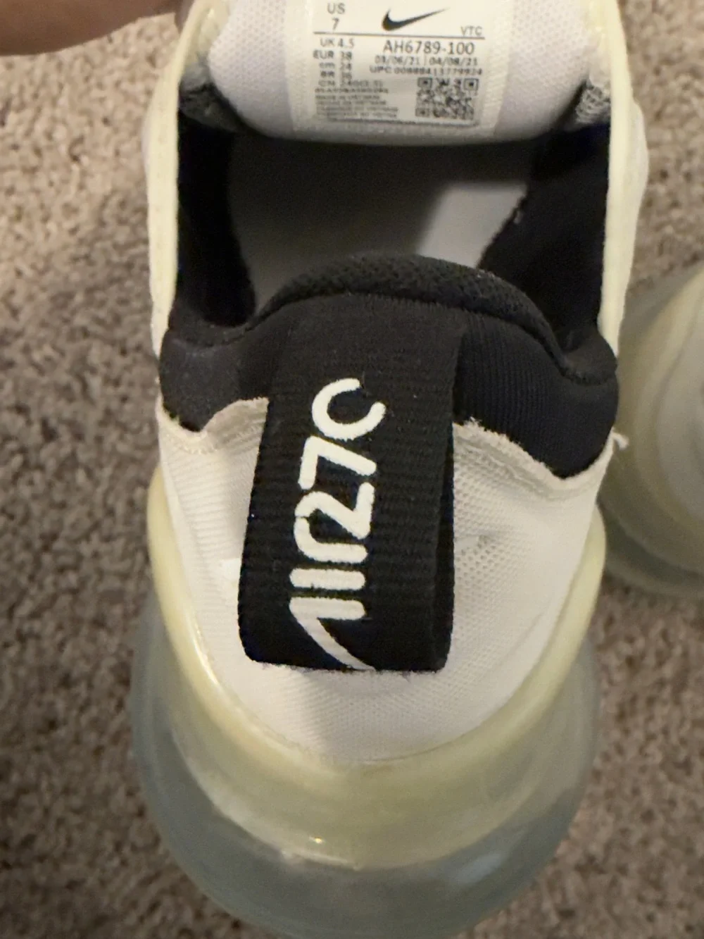 Nike breathable knit